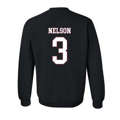 Troy - NCAA Football : Doug Nelson - Classic Shersey Crewneck Sweatshirt-1
