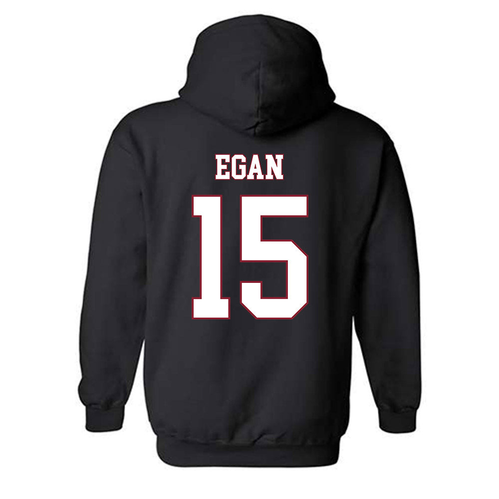 Troy - NCAA Baseball : Tommy Egan - Classic Shersey Hooded Sweatshirt-1