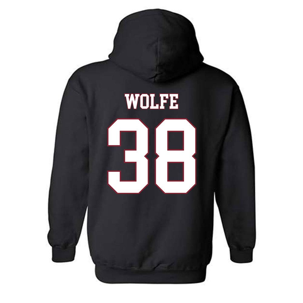 Troy - NCAA Football : Hayden Wolfe - Classic Shersey Hooded Sweatshirt-1