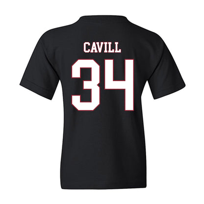 Troy - NCAA Baseball : Blake Cavill - Classic Shersey Youth T-Shirt-1