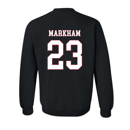 Troy - NCAA Baseball : Houston Markham - Classic Shersey Crewneck Sweatshirt-1