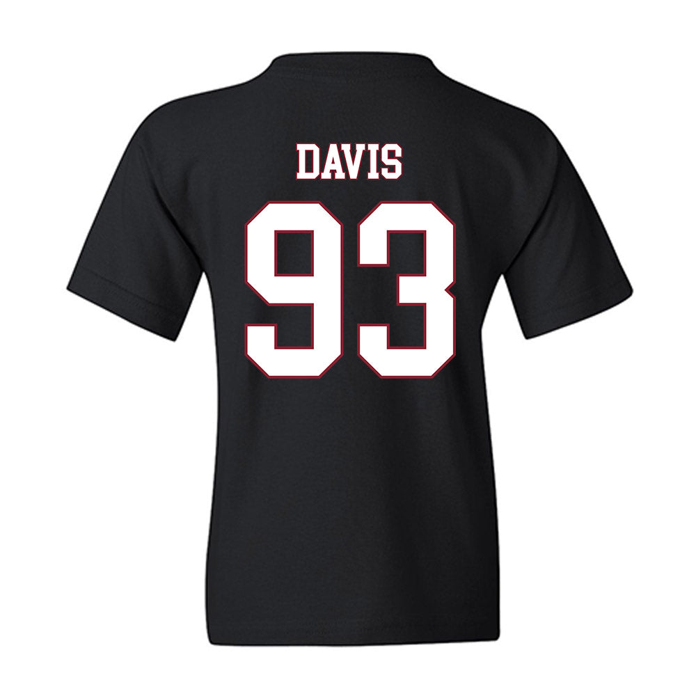 Troy - NCAA Football : RaKeem Davis - Classic Shersey Youth T-Shirt-1