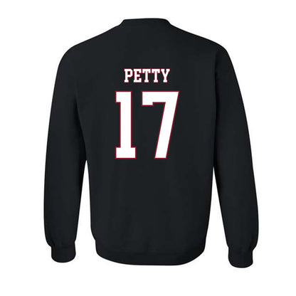 Troy - NCAA Football : Jace Petty - Classic Shersey Crewneck Sweatshirt-1