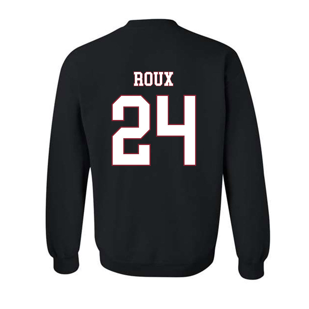 Troy - NCAA Football : Jeremiah Roux - Classic Shersey Crewneck Sweatshirt-1