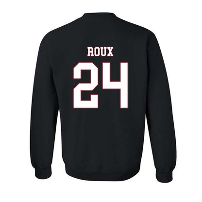 Troy - NCAA Football : Jeremiah Roux - Classic Shersey Crewneck Sweatshirt-1