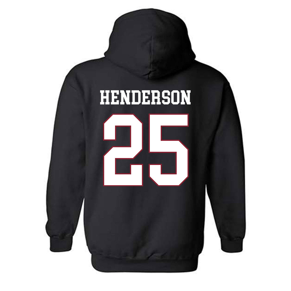 Troy - NCAA Football : Kavion Henderson - Classic Shersey Hooded Sweatshirt-1