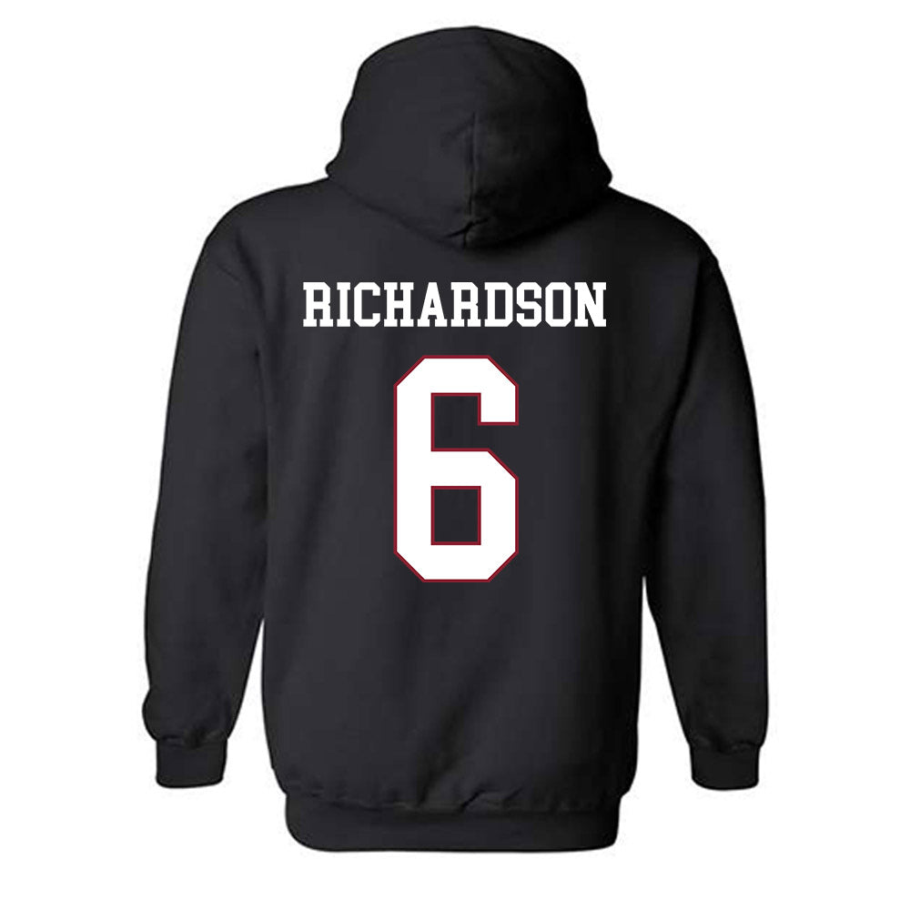 Troy - NCAA Baseball : Brady Richardson - Classic Shersey Hooded Sweatshirt-1