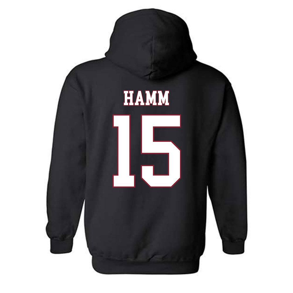 Troy - NCAA Women's Soccer : Megan Hamm - Classic Shersey Hooded Sweatshirt-1