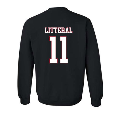 Troy - NCAA Baseball : Lucas Litteral - Classic Shersey Crewneck Sweatshirt-1