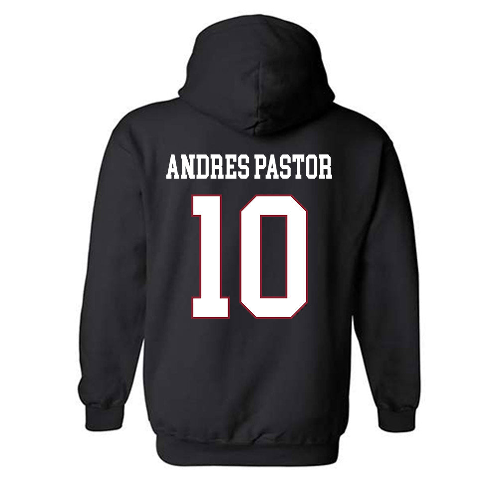 Troy - NCAA Men's Tennis : Yeray Andres Pastor - Classic Shersey Hooded Sweatshirt-1
