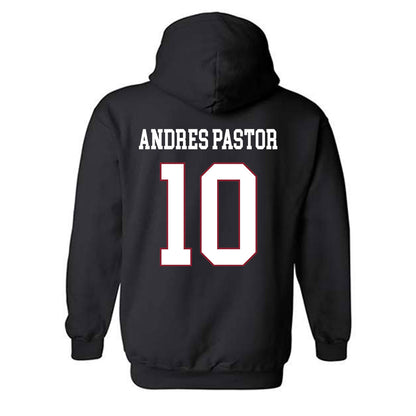 Troy - NCAA Men's Tennis : Yeray Andres Pastor - Classic Shersey Hooded Sweatshirt-1