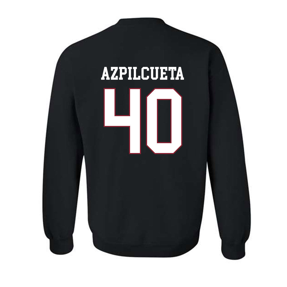 Troy - NCAA Baseball : Nico Azpilcueta - Classic Shersey Crewneck Sweatshirt-1