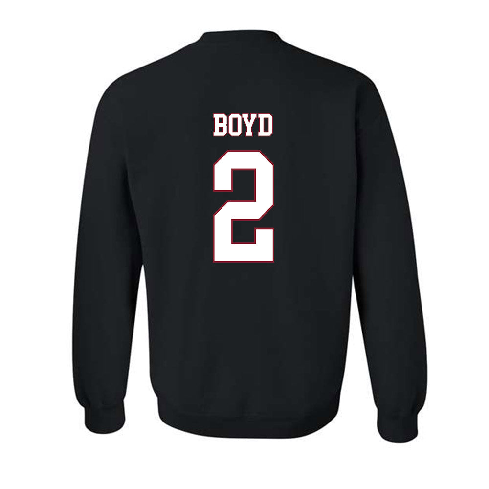 Troy - NCAA Football : Jywon Boyd - Classic Shersey Crewneck Sweatshirt-1