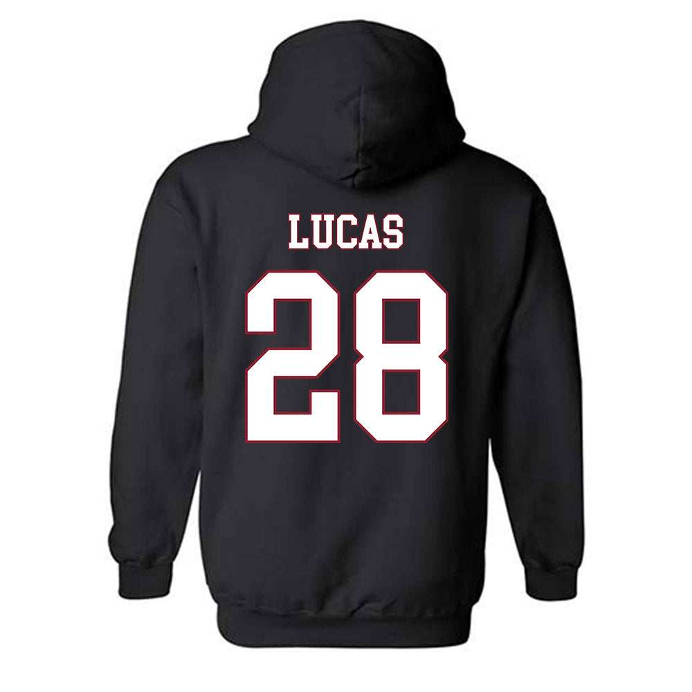 Troy - NCAA Baseball : Jackson Lucas - Classic Shersey Hooded Sweatshirt-1