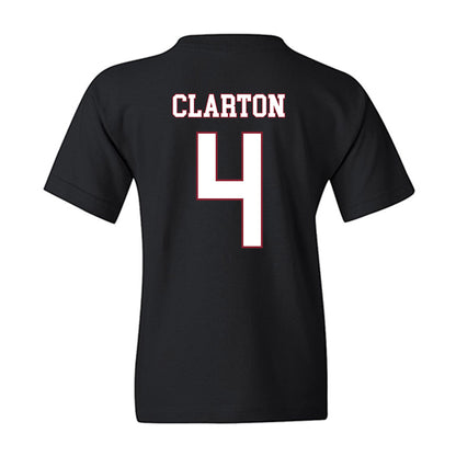 Troy - NCAA Men's Basketball : Emmanuel Clarton - Classic Shersey Youth T-Shirt-1