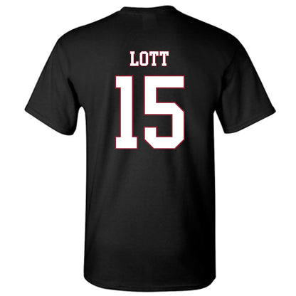 Troy - NCAA Football : TJ Lott - Classic Shersey T-Shirt-1