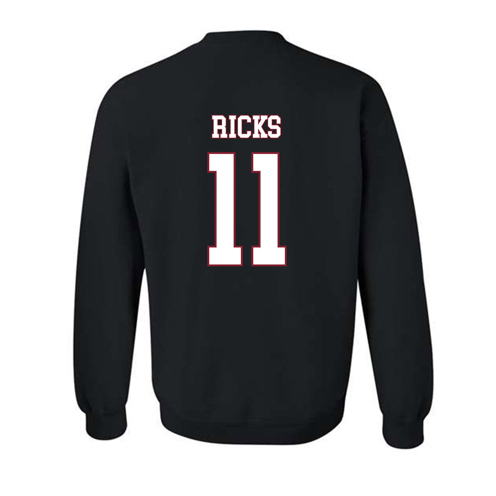 Troy - NCAA Softball : Kyye Ricks - Classic Shersey Crewneck Sweatshirt-1