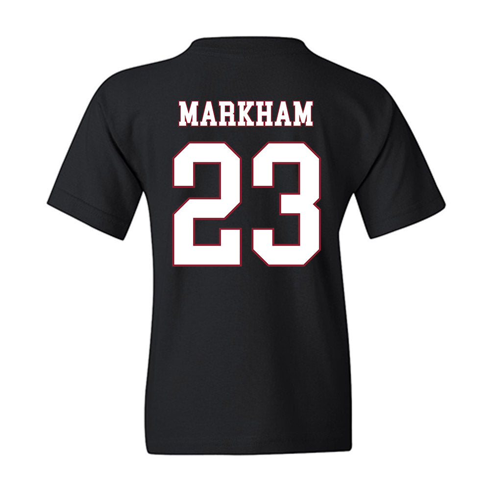 Troy - NCAA Baseball : Houston Markham - Classic Shersey Youth T-Shirt-1