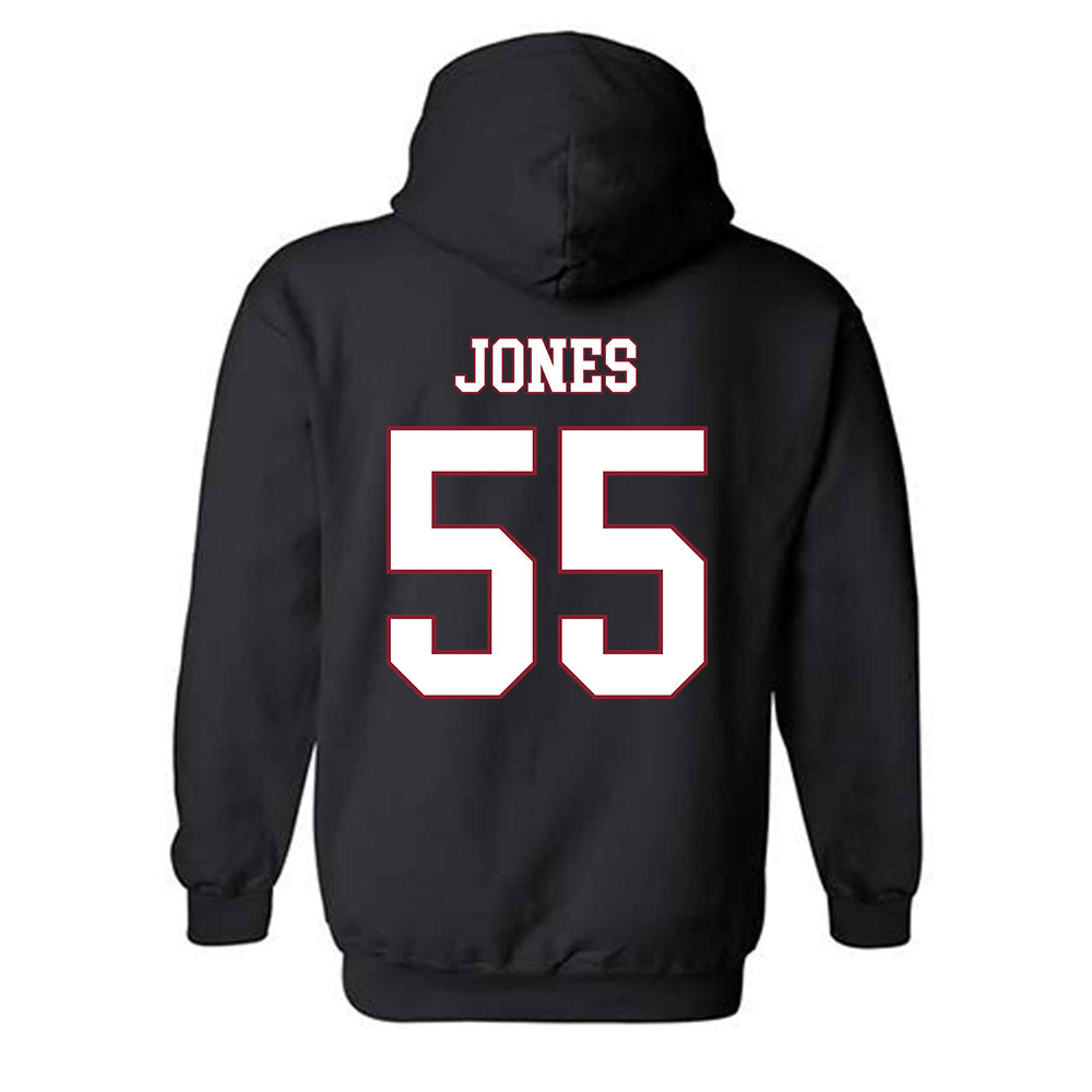 Troy - NCAA Football : Jordon Jones - Classic Shersey Hooded Sweatshirt-1