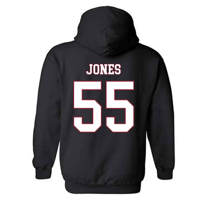 Troy - NCAA Football : Jordon Jones - Classic Shersey Hooded Sweatshirt-1