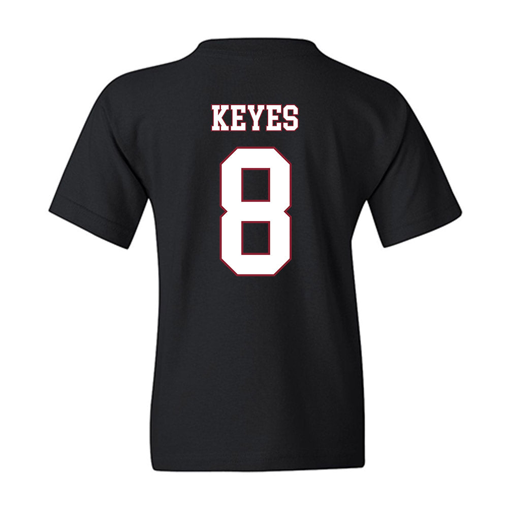 Troy - NCAA Football : TK Keyes - Classic Shersey Youth T-Shirt-1