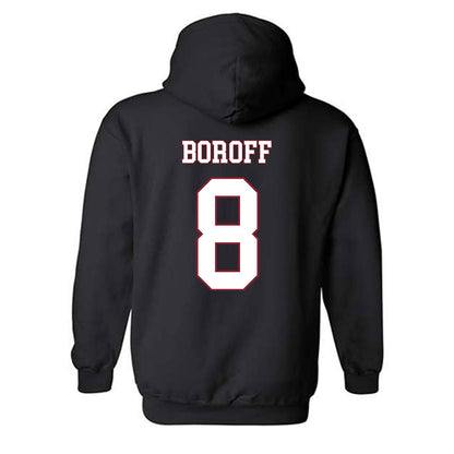 Troy - NCAA Baseball : Jabe Boroff - Classic Shersey Hooded Sweatshirt-1