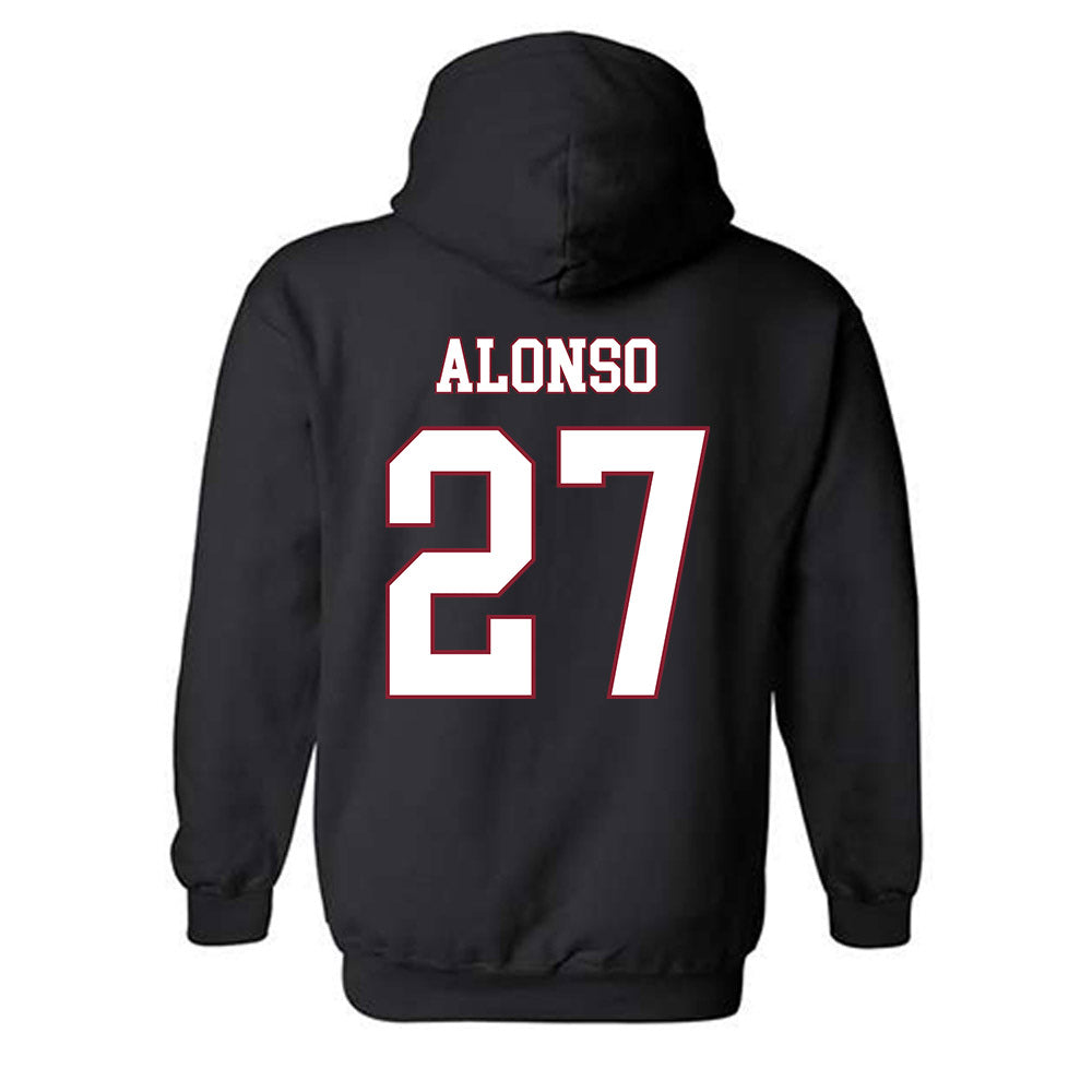 Troy - NCAA Baseball : Dylan Alonso - Classic Shersey Hooded Sweatshirt-1