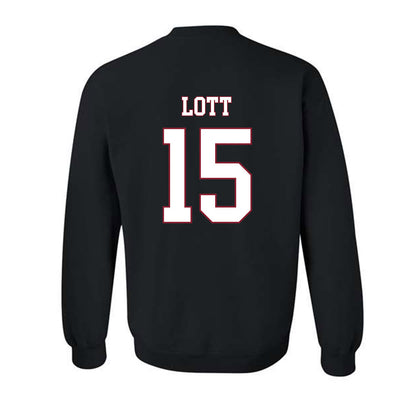 Troy - NCAA Football : TJ Lott - Classic Shersey Crewneck Sweatshirt-1