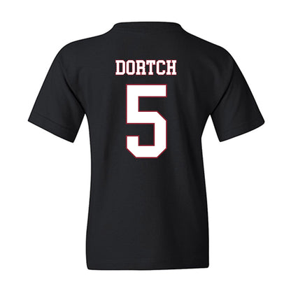 Troy - NCAA Football : Mojo Dortch - Classic Shersey Youth T-Shirt-1