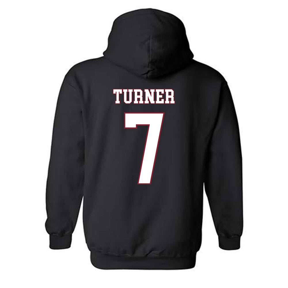 Troy - NCAA Football : Jordan Turner - Classic Shersey Hooded Sweatshirt-1