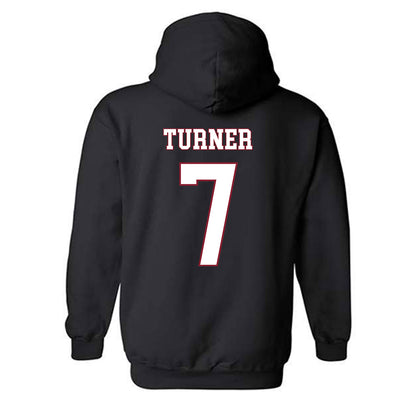 Troy - NCAA Football : Jordan Turner - Classic Shersey Hooded Sweatshirt-1