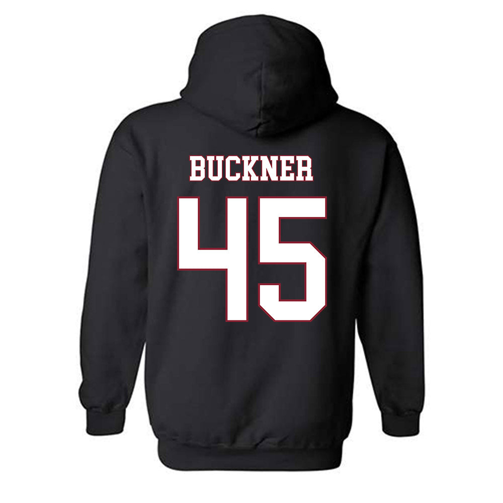 Troy - NCAA Baseball : Judah Buckner - Classic Shersey Hooded Sweatshirt-1