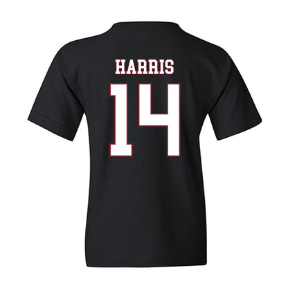 Troy - NCAA Football : Marquis Harris - Classic Shersey Youth T-Shirt-1