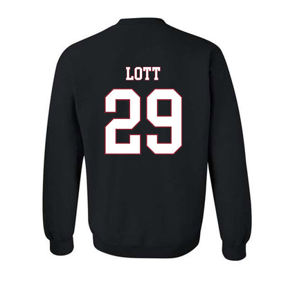 Troy - NCAA Football : Joe Lott - Classic Shersey Crewneck Sweatshirt-1