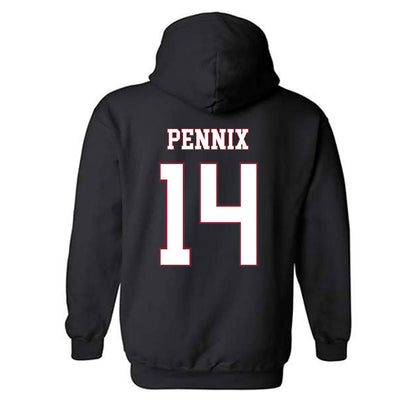 Troy - NCAA Football : Jonathan Pennix - Classic Shersey Hooded Sweatshirt-1