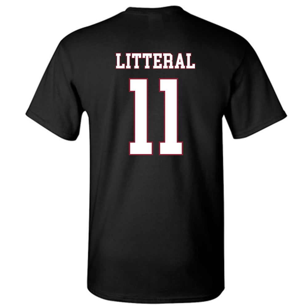 Troy - NCAA Baseball : Lucas Litteral - Classic Shersey T-Shirt-1