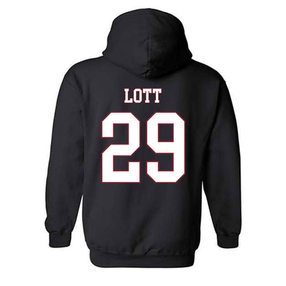 Troy - NCAA Football : Joe Lott - Classic Shersey Hooded Sweatshirt-1