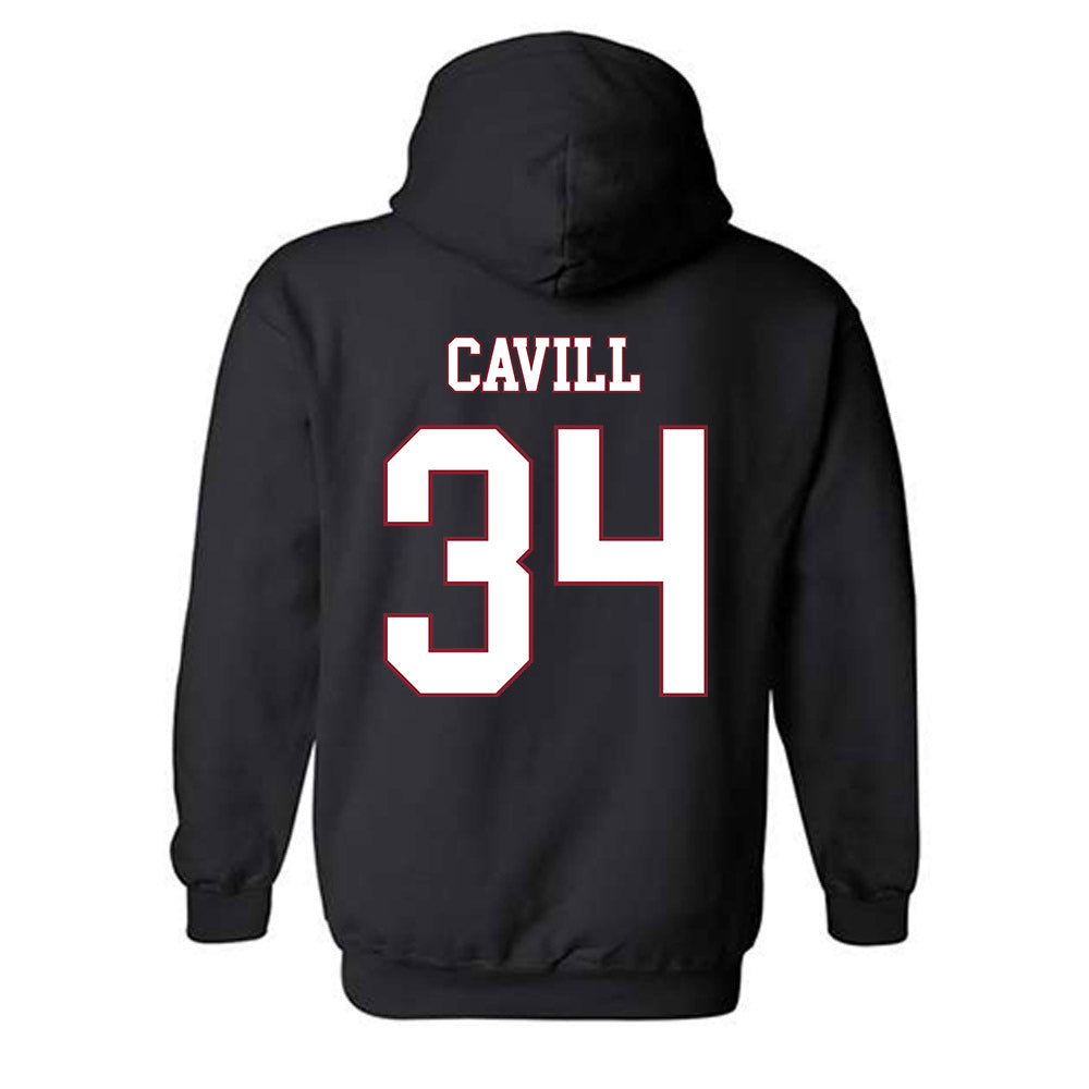Troy - NCAA Baseball : Blake Cavill - Classic Shersey Hooded Sweatshirt-1
