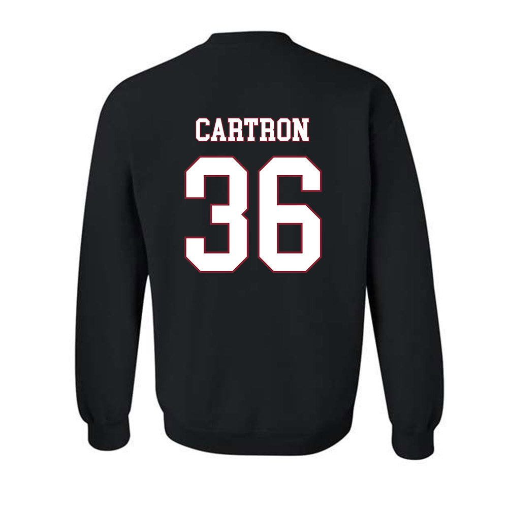 Troy - NCAA Baseball : Chase Cartron - Classic Shersey Crewneck Sweatshirt-1