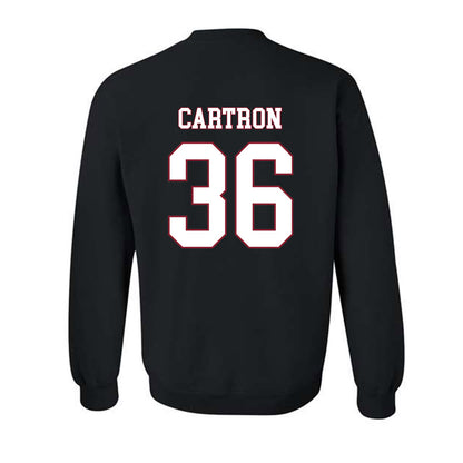 Troy - NCAA Baseball : Chase Cartron - Classic Shersey Crewneck Sweatshirt-1