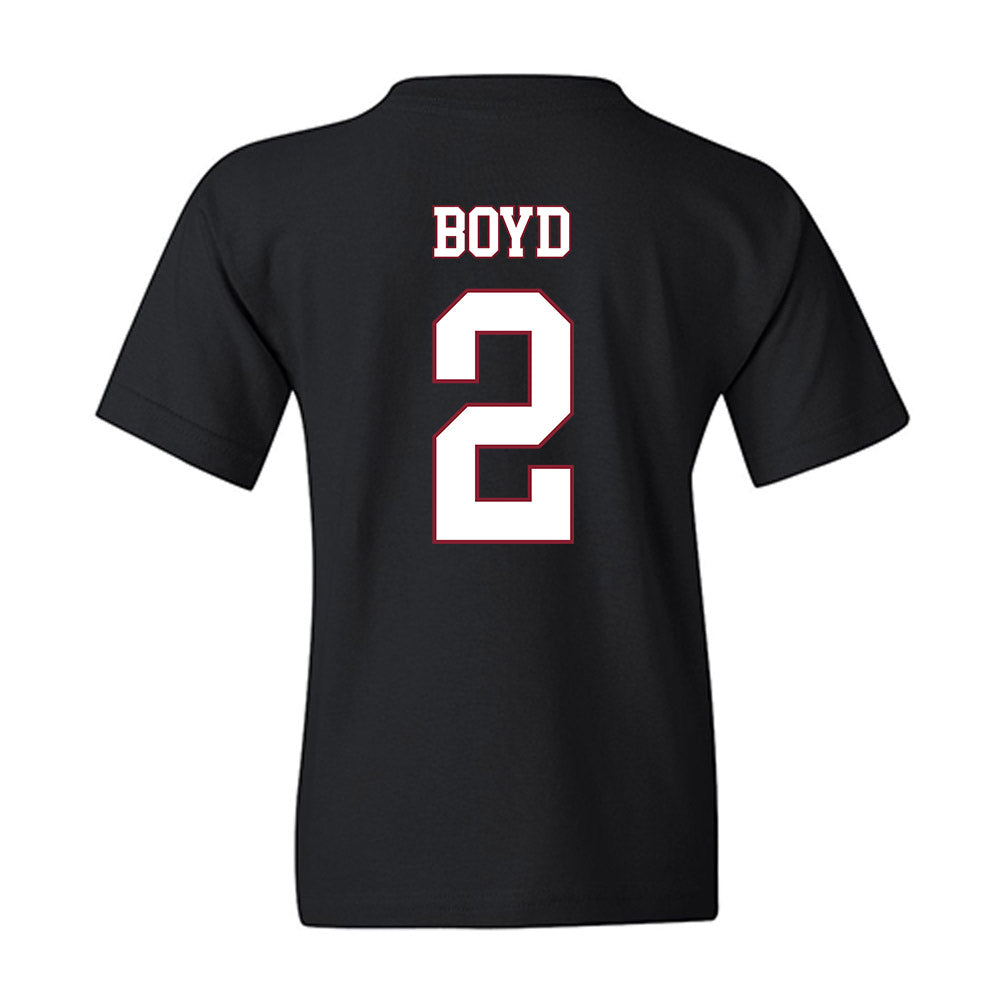 Troy - NCAA Football : Jywon Boyd - Classic Shersey Youth T-Shirt-1