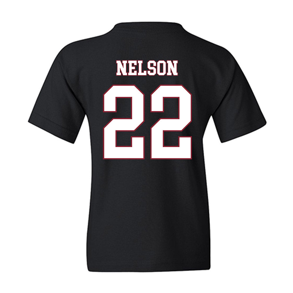 Troy - NCAA Baseball : Drew Nelson - Classic Shersey Youth T-Shirt-1