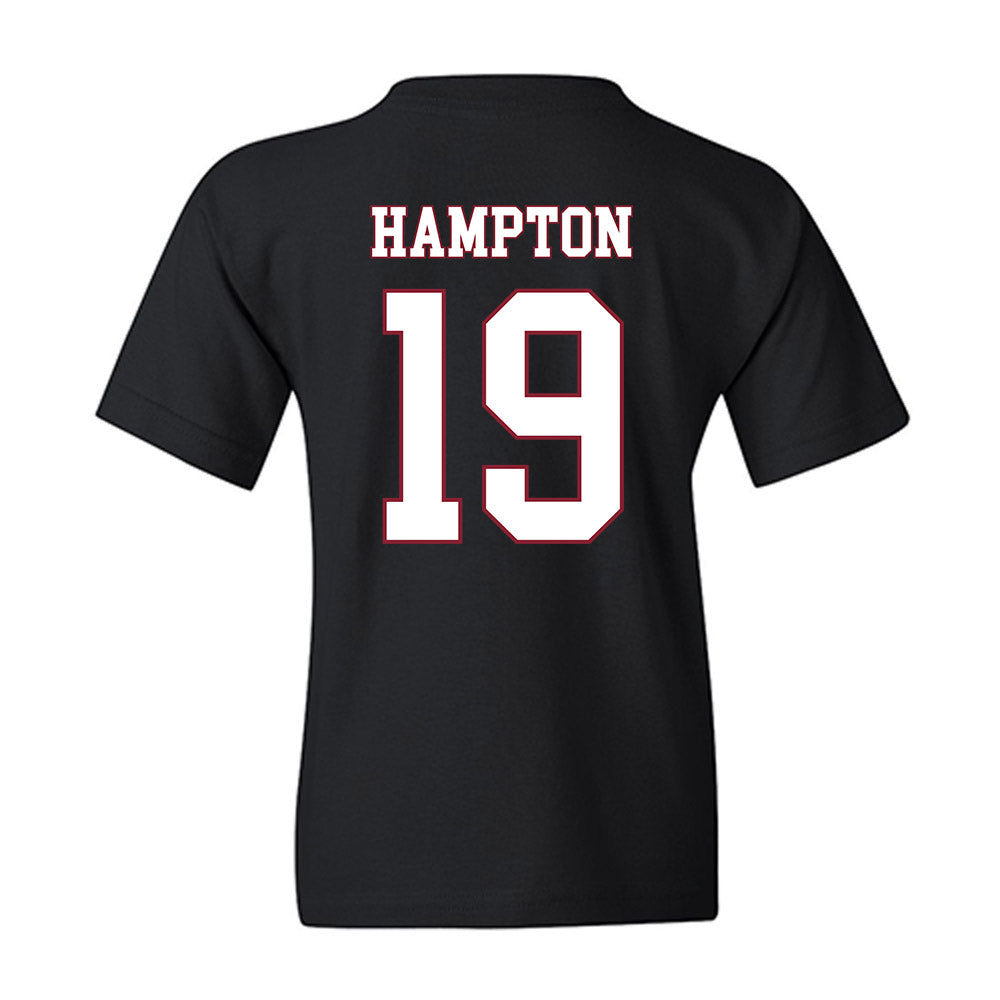 Troy - NCAA Football : Nick Hampton - Classic Shersey Youth T-Shirt-1