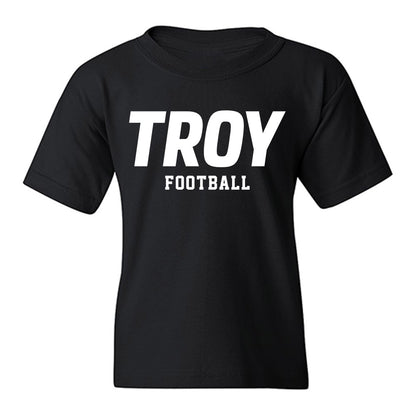 Troy - NCAA Football : Tyler Bell - Classic Shersey Youth T-Shirt-0