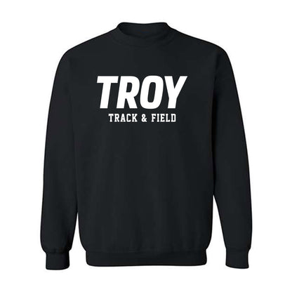 Troy - NCAA Men's Track & Field : Riley Treadaway - Classic Shersey Crewneck Sweatshirt-0