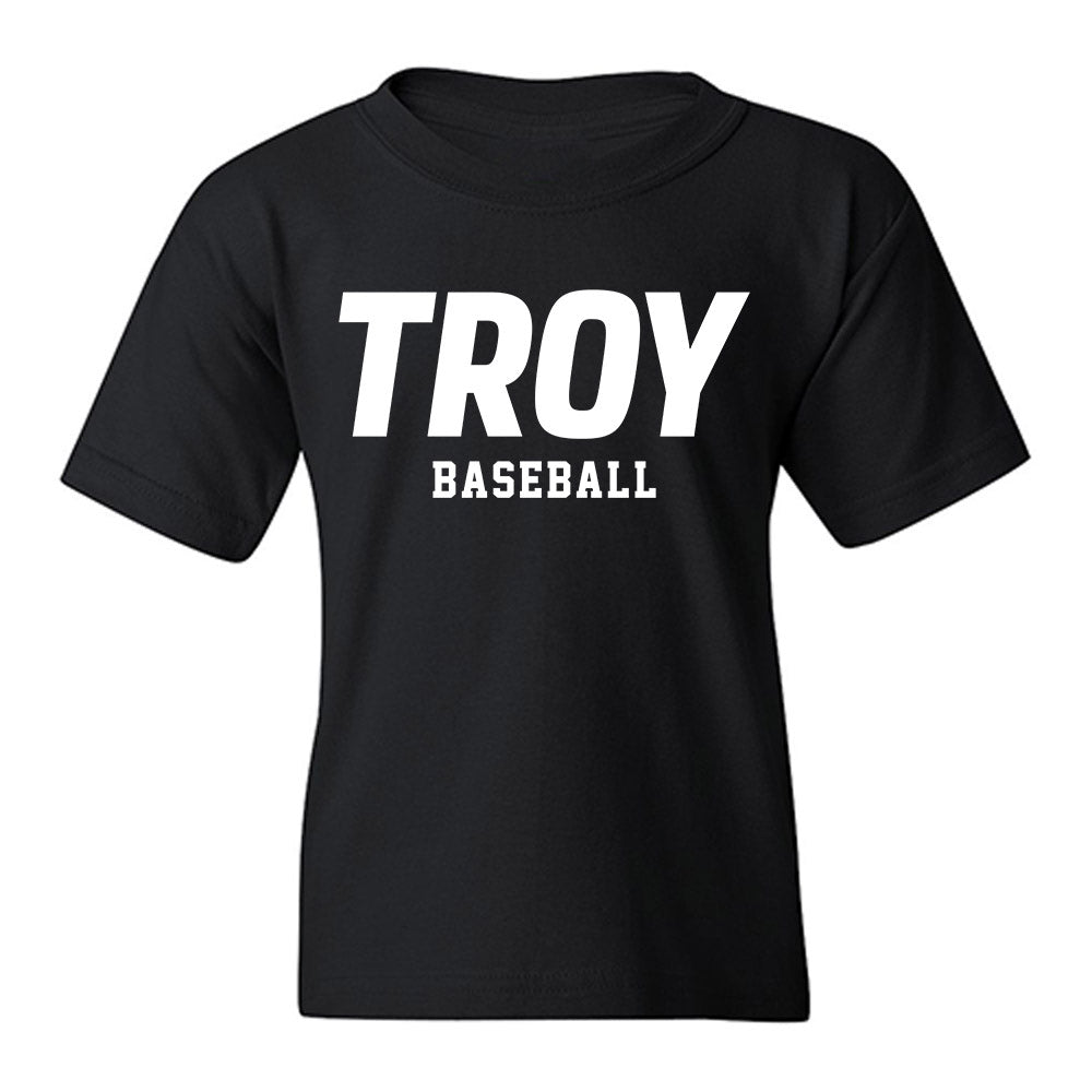 Troy - NCAA Baseball : Dylan Alonso - Classic Shersey Youth T-Shirt-0