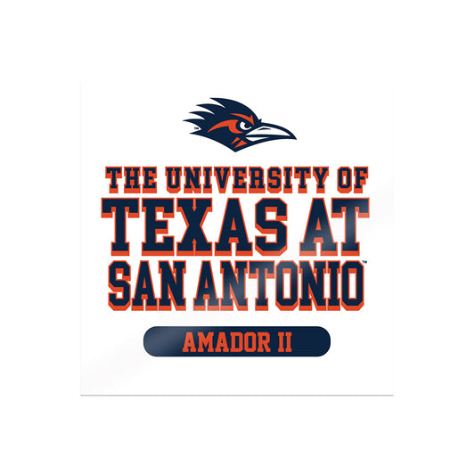 UTSA - NCAA Football : David Amador II - Sticker-0