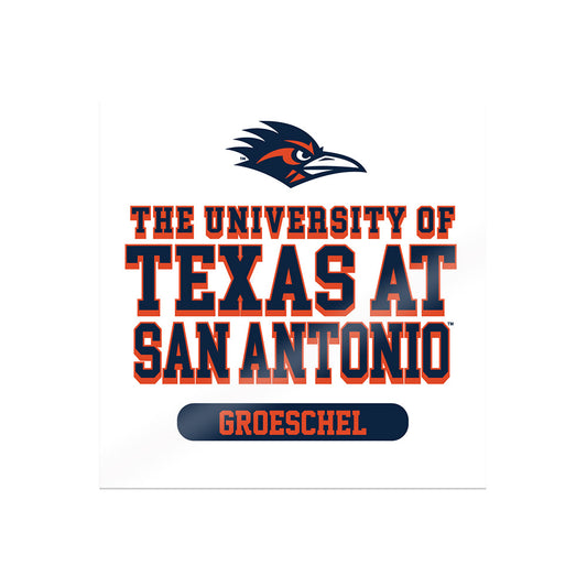 UTSA - NCAA Women's Cross Country : Megan Groeschel - Sticker-0