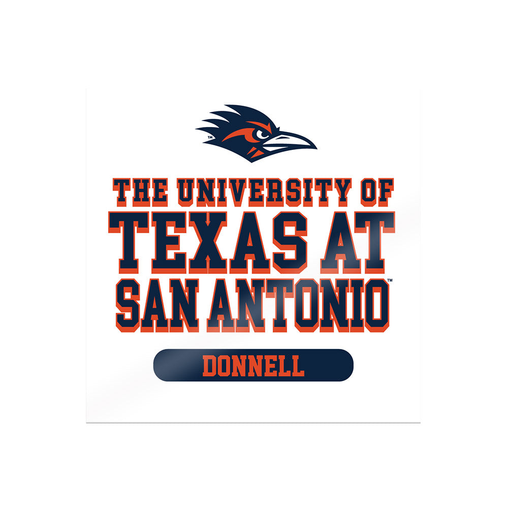 UTSA - NCAA Football : Bryson Donnell - Sticker-0