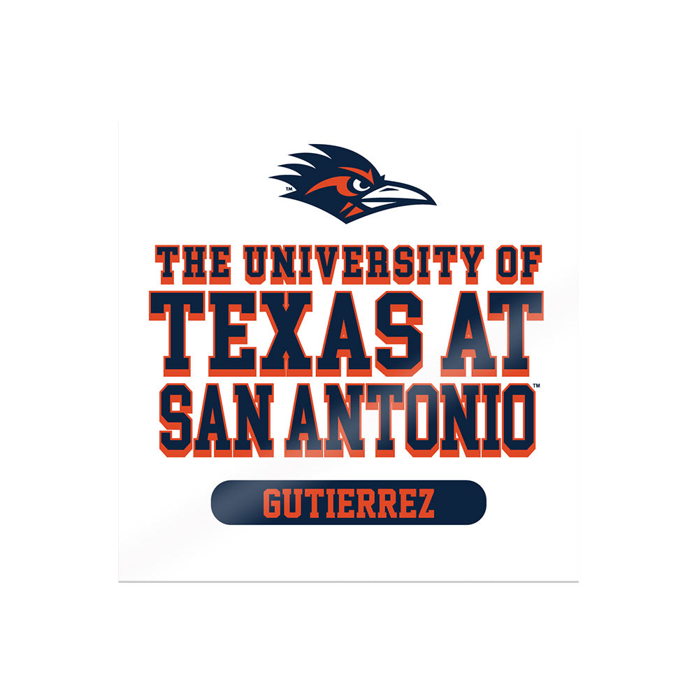 UTSA - NCAA Baseball : Christopher Gutierrez - Sticker-0